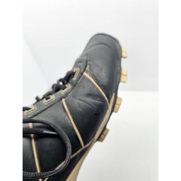 Vintage Air Jordan Jeter Molded Cleats Shoes‎ Black & White 2005 Size 12 - Picture 8 of 15